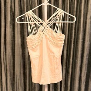 Elie Tahari NWT Olina Knit S/P Viscose String Top